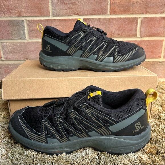 Salomon Other - Salomon Xa Pro V8 Trail Running Shoes Blue Gray Yellow Men’s 7.5